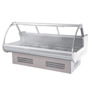 Meat Display Curved Glass Fridge 1.5M CTQ