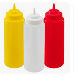 3 Piece Sauce Bottles