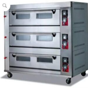 Deck Oven - 3 Deck 9 Tray Gas Oven