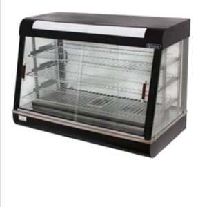 Slant Glass Pie Warmer 660mm